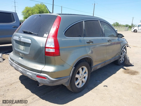 2007 Honda CR-V EX with VIN JHLRE38537C056181, listed as a IAAI auction lot 41972747 with 258,309 mi miles. Bid and sale history available at carsss.com. Image 4.