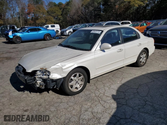 2001 Hyundai Sonata GLS with VIN KMHWF35V11A474934, listed as a Copart auction lot 83633174 with 127,176 mi miles and Clean Title. Bid and sale history available at carsss.com. Image 1.
