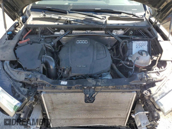 2018 Audi Q5 Premium Plus with VIN WA1BNAFY7J2209393, listed as a Copart auction lot 62452055 with 33,944 mi miles and Salvage title. Bid and sale history available at DreamBid. Image 12.