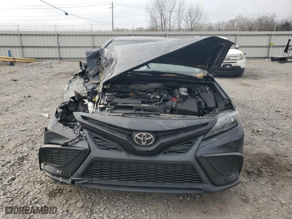 2021 Toyota Camry SE Nightshade with VIN 4T1G11AK5MU580115, listed as a Copart auction lot 44038145 with 56,951 mi miles and Salvage Title. Bid and sale history available at carsss.com. Image 5.