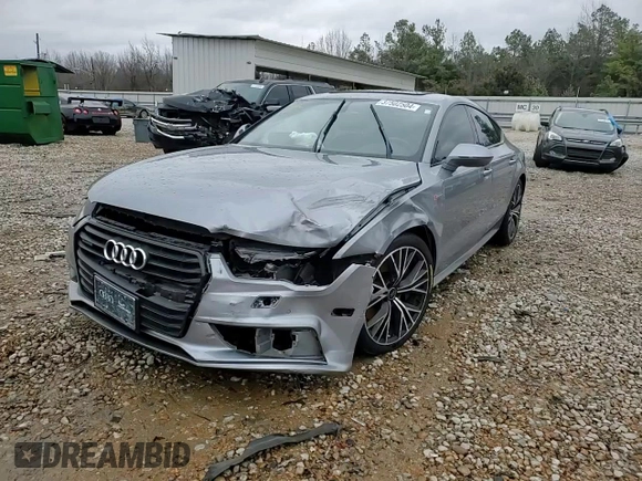2017 Audi A7 Premium Plus with VIN WAUW2AFC3HN080949, listed as a Copart auction lot 37502504 with 76,478 mi miles. Bid and sale history available at carsss.com. Image 11.