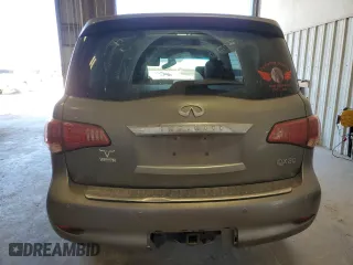 2014 Infiniti QX80 with VIN JN8AZ2NF8E9553831, listed as a Copart auction lot 48988275 with 181,656 mi miles and Salvage Title. Bid and sale history available at carsss.com. Image 6.