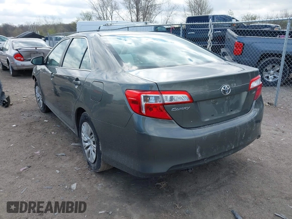 2012 Toyota Camry L with VIN 4T1BF1FK1CU576890, listed as a IAAI auction lot 42063901 with 146,954 mi miles. Bid and sale history available at carsss.com. Image 3.