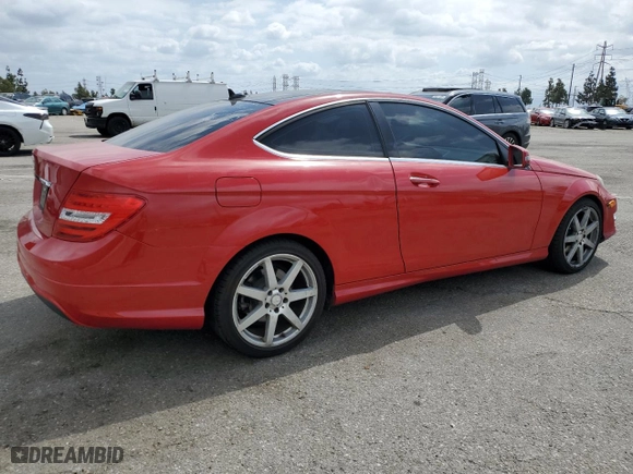 2013 Mercedes-Benz C-Class C 250 with VIN WDDGJ4HB9DF950276, listed as a Copart auction lot 51135075 with 112,693 mi miles and Salvage Title. Bid and sale history available at carsss.com. Image 3.