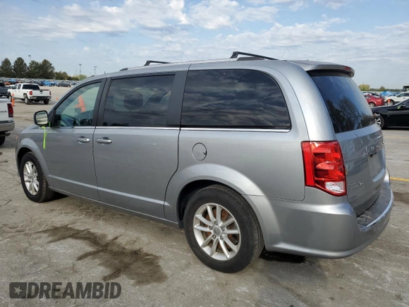 2019 Dodge Grand Caravan SXT with VIN 2C4RDGCG0KR735857, listed as a Copart auction lot 74053504 with 80,269 mi miles and Salvage Title. Bid and sale history available at carsss.com. Image 2.