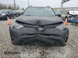 2017 Toyota RAV4 LE with VIN 2T3BFREV1HW616877, listed as a Copart auction lot 46058075 with 66,956 mi miles and Salvage title. Bid and sale history available at DreamBid. Image 5.