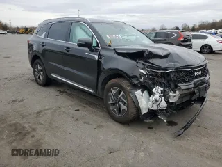 2022 Kia Sorento Hybrid S with VIN KNDRGDLG3N5110070, listed as a Copart auction lot 80555694 with 38,594 mi miles and Salvage Title. Bid and sale history available at carsss.com. Image 4.