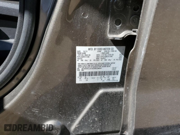 2013 Ford Edge SEL with VIN 2FMDK3JC0DBE24641, listed as a Copart auction lot 50426385 with 152,363 mi miles and Clean Title. Bid and sale history available at carsss.com. Image 14.