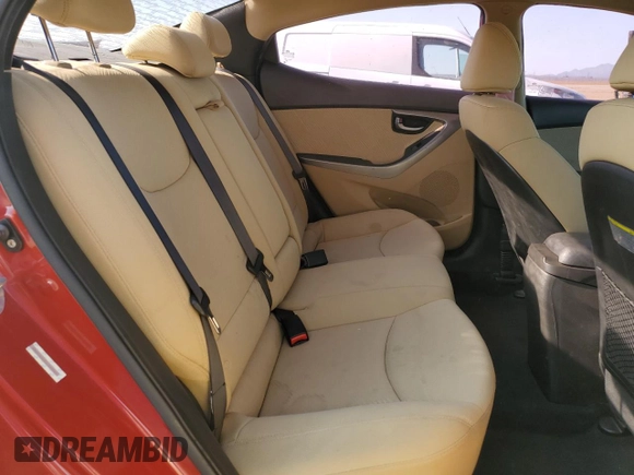 2012 Hyundai Elantra GLS z VIN KMHDH4AE9CU390942, wystawiony jako Copart lot #59723155 z przebiegiem 134 173 mil mil oraz Szkoda całkowita • Salvage title. Historia ofert i sprzedaży dostępna na DreamBid. Obrazek 10.