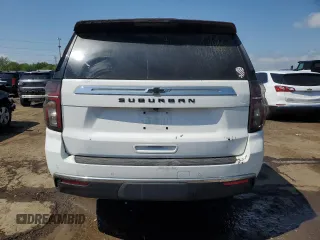2022 Chevrolet Suburban LS z VIN 1GNSKBKD2NR226789, wystawiony jako Copart lot #54896545 z przebiegiem Nie podano mil oraz Nie do naprawy • Non repairable. Historia ofert i sprzedaży dostępna na DreamBid. Obrazek 6.