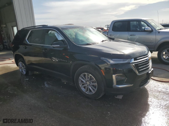 2022 Chevrolet Traverse LT Leather with VIN 1GNEVHKW5NJ115287, listed as a Copart auction lot 47827745 with 133,484 mi miles and Salvage Title. Bid and sale history available at carsss.com. Image 4.