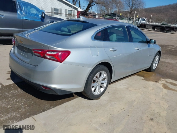 2019 Chevrolet Malibu LT with VIN 1G1ZD5STXKF108408, listed as a IAAI auction lot 41759593 with 71,831 mi miles. Bid and sale history available at carsss.com. Image 4.