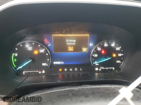 2021 Ford Escape SE Hybrid with VIN 1FMCU9BZ0MUA04027, listed as a Copart auction lot 83825274 with 97,068 mi miles and Salvage title. Bid and sale history available at DreamBid. Image 9.