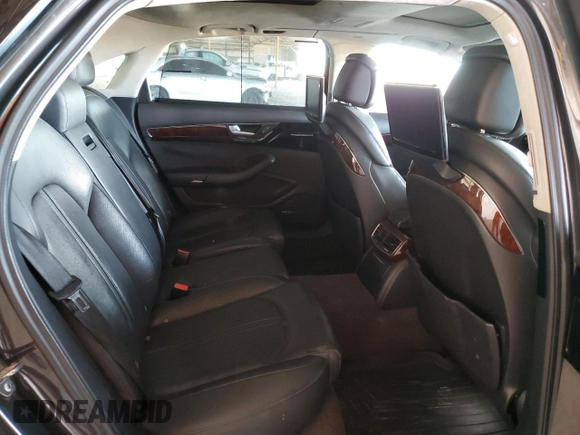 2011 Audi A8 with VIN WAURVAFD4BN004628, listed as a Copart auction lot 52244125 with 182,631 mi miles and Clean title. Bid and sale history available at DreamBid. Image 10.