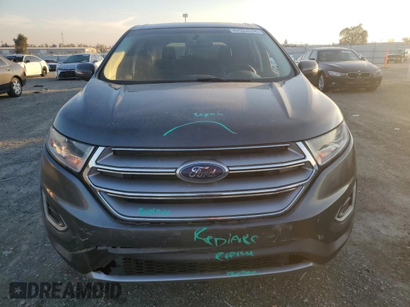 2015 Ford Edge SEL with VIN 2FMTK3J97FBB91912, listed as a Copart auction lot 82923534 with Not Provided miles and Salvage Title. Bid and sale history available at carsss.com. Image 5.