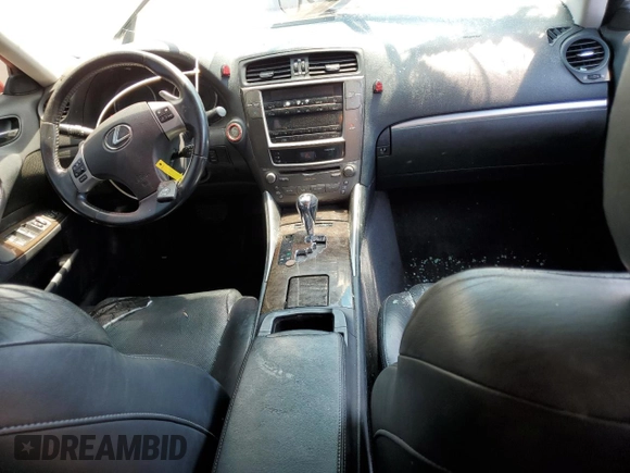 2013 Lexus IS 250 with VIN JTHBF5C26D5190413, listed as a Copart auction lot 59731095 with 194,651 mi miles and Salvage title. Bid and sale history available at DreamBid. Image 8.