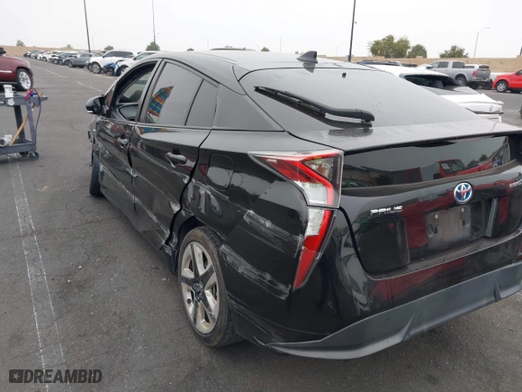 2016 Toyota Prius Four with VIN JTDKARFU5G3018264, listed as a IAAI auction lot 42034508 with 98,071 mi miles. Bid and sale history available at carsss.com. Image 3.
