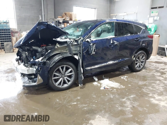2021 Acura RDX w/Technology Package with VIN 5J8TC2H57ML007176, listed as a IAAI auction lot 41554086 with 42,335 mi miles. Bid and sale history available at carsss.com. Image 18.