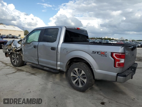 2020 Ford F-150 XL with VIN 1FTEW1EP0LKF37251, listed as a Copart auction lot 85725414 with 254,871 mi miles and Salvage Title. Bid and sale history available at carsss.com. Image 2.