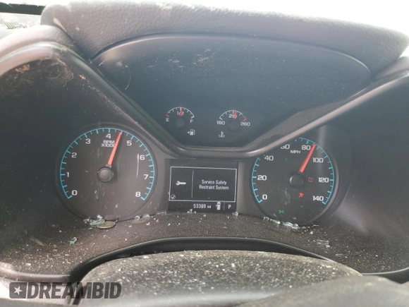 2022 Chevrolet Colorado 2WD Work Truck with VIN 1GCGSBEN9N1172070, listed as a Copart auction lot 64903605 with 53,398 mi miles and Salvage title. Bid and sale history available at DreamBid. Image 9.