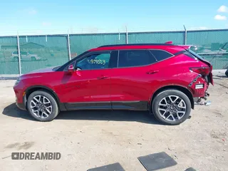 2023 Chevrolet Blazer RS with VIN 3GNKBKRS9PS168281, listed as a IAAI auction lot 41904523 with 28,588 mi miles and . Bid and sale history available at DreamBid. Image 14.