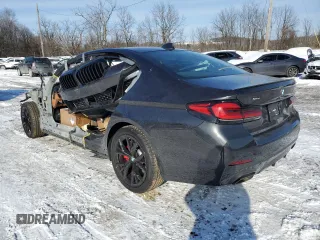 2023 BMW 5 Series 540i xDrive with VIN WBA73BJ09PWX96784, listed as a Copart auction lot 41781825 with Not Provided miles and Salvage Title. Bid and sale history available at carsss.com. Image 2.