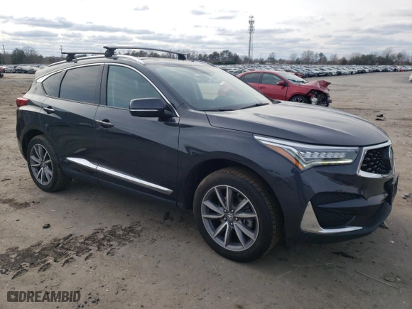 2019 Acura RDX w/Technology Pkg with VIN 5J8TC2H50KL036404, listed as a Copart auction lot 72705234 with 95,985 mi miles and Salvage Title. Bid and sale history available at carsss.com. Image 4.
