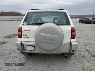 2005 Toyota RAV4 with VIN JTEGD20V150059619, listed as a Copart auction lot 43446775 with 122,335 mi miles and Salvage Title. Bid and sale history available at carsss.com. Image 6.
