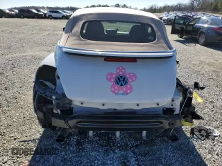 2015 Volkswagen Beetle with VIN 3VW7S7AT1FM818382, listed as a Copart auction lot 41666205 with 47,429 mi miles and Salvage Title. Bid and sale history available at DreamBid. Image 6.