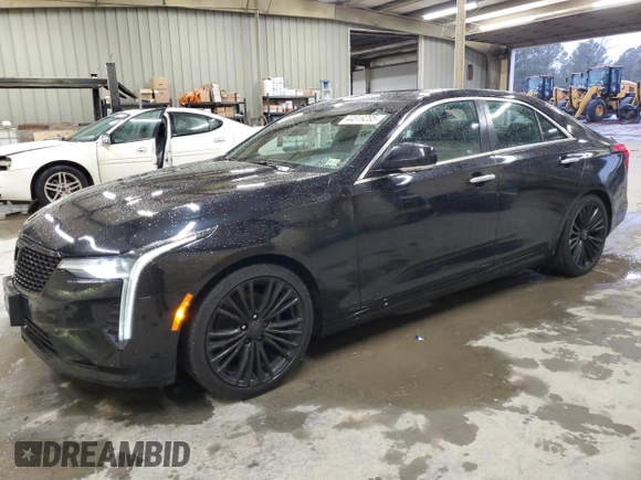 2020 Cadillac CT4 Premium Luxury z VIN 1G6DB5RKXL0130775, wystawiony jako Copart lot #44819285 z przebiegiem 58 338 mil mil oraz Szkoda całkowita • Salvage title. Historia ofert i sprzedaży dostępna na DreamBid. Obrazek 1.