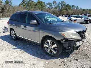 2016 Nissan Pathfinder Platinum с VIN 5N1AR2MN0GC610271, выставлен на аукционе Copart как лот 48664605 с пробегом 184 693 миль миль и Списание • Salvage title. История ставок и продаж доступна на DreamBid. Изображение 4.