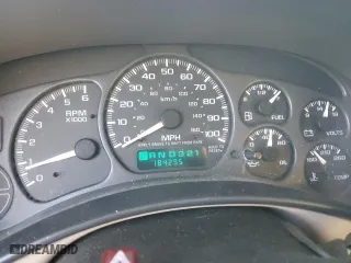 2002 Chevrolet Tahoe LT with VIN 1GNEK13ZX2R258757, listed as a Copart auction lot 43210485 with 184,295 mi miles and Salvage Title. Bid and sale history available at carsss.com. Image 9.