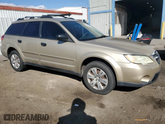 2008 Subaru Outback с VIN 4S4BP60C687354766, выставлен на аукционе Copart как лот 49421585 с пробегом 146 851 миль миль и Чистый • Clean title. История ставок и продаж доступна на DreamBid. Изображение 4.