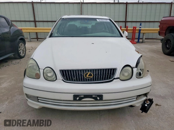 2002 Lexus GS 300 with VIN JT8BD69S220157308, listed as a Copart auction lot 57437435 with 200,096 mi miles and Clean Title. Bid and sale history available at DreamBid. Image 5.