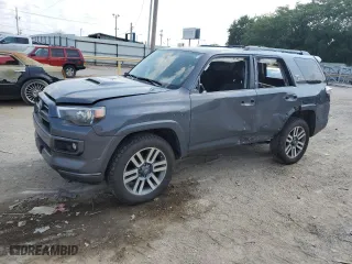 2023 Toyota 4Runner TRD Sport with VIN JTESU5JR1P6150287, listed as a Copart auction lot 64680514 with 31,708 mi miles and Non Repairable. Bid and sale history available at carsss.com. Image 1.