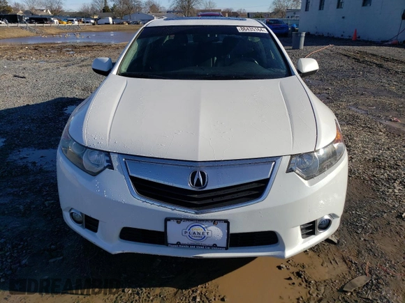 2012 Acura TSX Tech Pkg with VIN JH4CU2F63CC010287, listed as a Copart auction lot 86435164 with 97,922 mi miles and Salvage Title. Bid and sale history available at carsss.com. Image 5.
