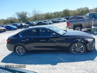 2021 Infiniti Q50 3.0t LUXE with VIN JN1EV7BP2MM707788, listed as a IAAI auction lot 41839281 with 125,173 mi miles. Bid and sale history available at carsss.com. Image 13.