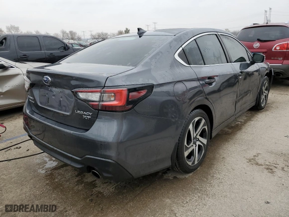 2021 Subaru Legacy Limited XT with VIN 4S3BWGN66M3016589, listed as a Copart auction lot 81646804 with 68,441 mi miles and Salvage Title. Bid and sale history available at carsss.com. Image 3.