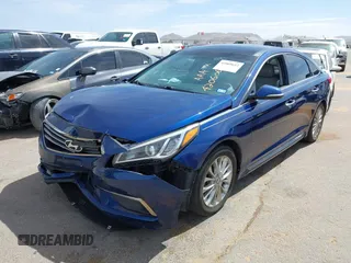 2015 Hyundai Sonata Limited with VIN 5NPE34AF1FH037271, listed as a IAAI auction lot 42060612 with 51,363 mi miles and . Bid and sale history available at carsss.com. Image 2.