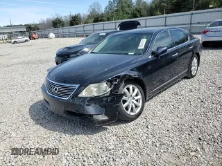 2009 Lexus LS 460 with VIN JTHBL46F495086267, listed as a Copart auction lot 50004355 with 114,937 mi miles and Salvage Title. Bid and sale history available at DreamBid. Image 11.