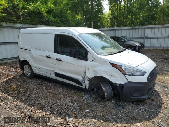 2021 Ford Transit Connect XL with VIN NM0LS7E26M1493853, listed as a Copart auction lot 55860685 with 81,832 mi miles and Salvage title. Bid and sale history available at DreamBid. Image 4.