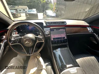 2022 Mercedes-Benz S 500 with VIN W1K6G6DB9NA135120, listed as a Copart auction lot 62720385 with 78,782 mi miles and Clean title. Bid and sale history available at DreamBid. Image 9.