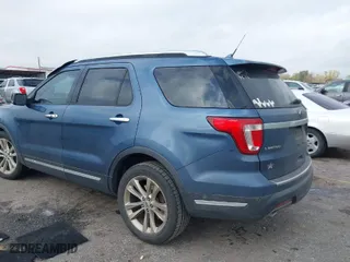 2018 Ford Explorer Limited with VIN 1FM5K7F8XJGB64639, listed as a IAAI auction lot 41190311 with 101,797 mi miles. Bid and sale history available at carsss.com. Image 3.