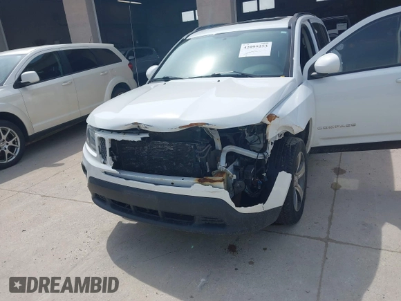 2017 Jeep Compass High Altitude with VIN 1C4NJCEB1HD212246, listed as a IAAI auction lot 42095253 with 123,834 mi miles. Bid and sale history available at carsss.com. Image 6.