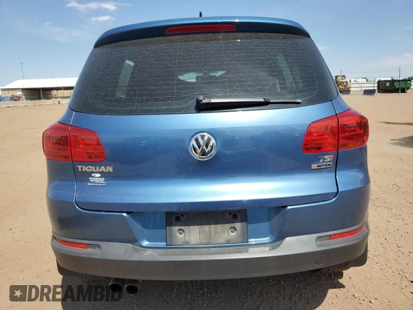 2017 Volkswagen Tiguan S with VIN WVGBV7AXXHW512903, listed as a Copart auction lot 61095825 with 91,813 mi miles and Salvage title. Bid and sale history available at DreamBid. Image 6.