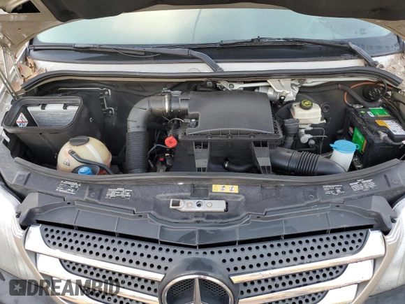 2016 Mercedes-Benz Sprinter Cargo with VIN WD3PE7DD7GP206854, listed as a Copart auction lot 73655514 with Not Provided miles and Non Repairable. Bid and sale history available at carsss.com. Image 12.