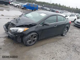 2016 Kia Forte EX with VIN KNAFZ4A86G5569957, listed as a IAAI auction lot 41571012 with 1 mi miles. Bid and sale history available at carsss.com. Image 17.