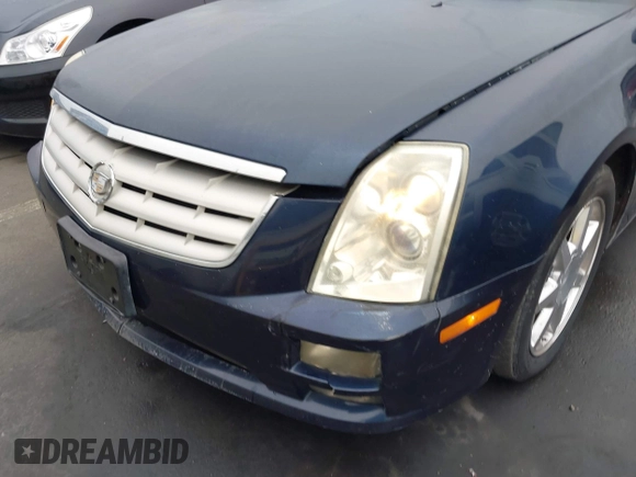 2005 Cadillac STS with VIN 1G6DW677X50123837, listed as a IAAI auction lot 41518108 with 167,385 mi miles. Bid and sale history available at carsss.com. Image 6.