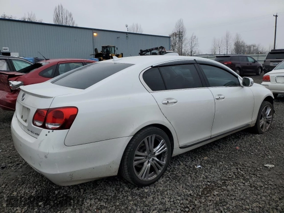 2009 Lexus GS 350 with VIN JTHCE96S690023838, listed as a Copart auction lot 89150055 with 134,289 mi miles and Salvage Title. Bid and sale history available at carsss.com. Image 3.