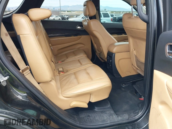 2012 Dodge Durango Citadel with VIN 1C4SDHET9CC229729, listed as a IAAI auction lot 41893819 with 167,519 mi miles and . Bid and sale history available at DreamBid. Image 8.